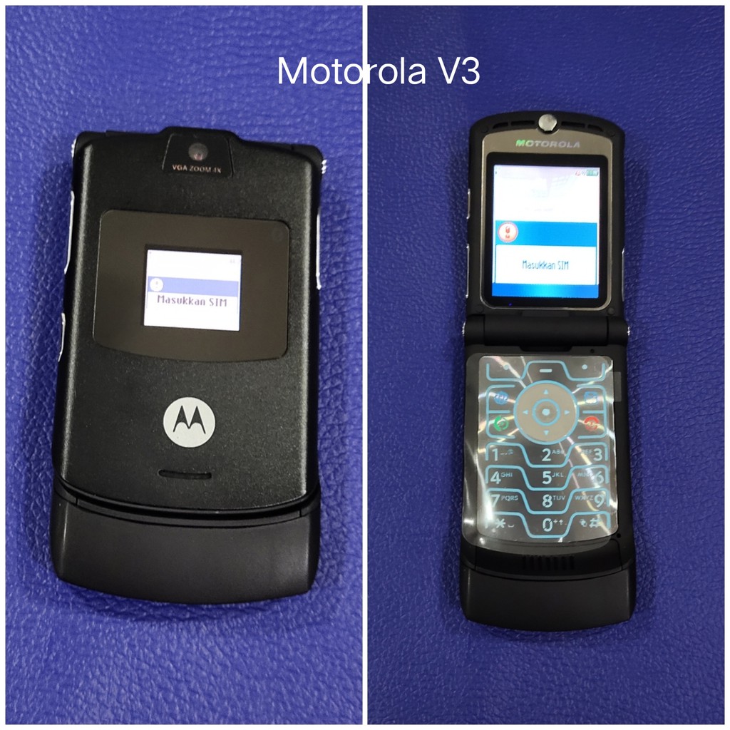 Motorola Razr V3 Mobile Call Sim Dual Sim Card GSM 2G Bluetooth FM