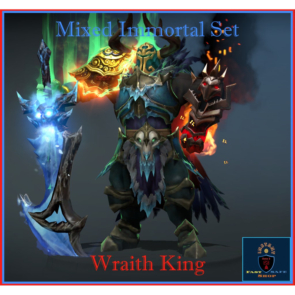 Dota 2 Wraith King Mixed Set Shopee Malaysia