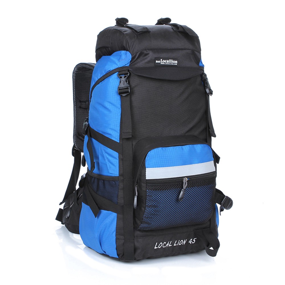 Outdoor Local Lion Hiking Backpack - STEEL (45L/60L)