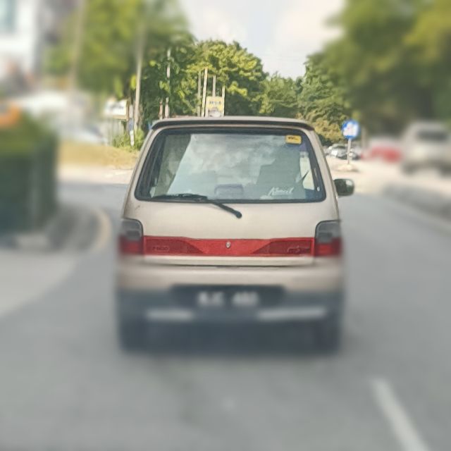 Perodua Kancil Rear Bonnet EX850 EZ850 Center Red 