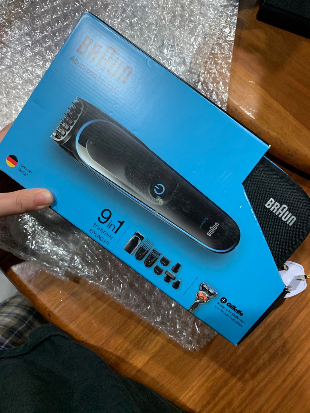 braun mgk3980 multi grooming kit 9v1