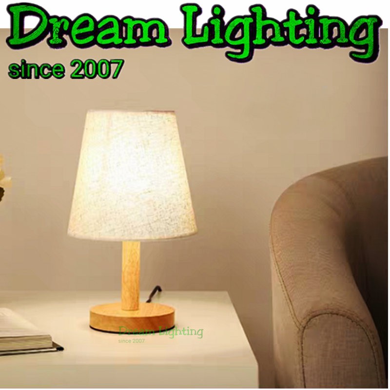 Dream Lighting Wood Table Lamp Night Light Decorative 