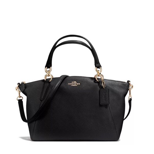 coach pebble leather bag