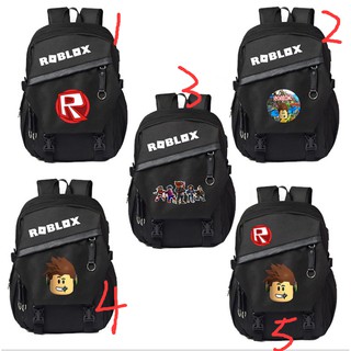 Roblox School Bag Game Backpack Backpack Cartoon Printing Usb Charging Bag Men And Women Students Canvas Bag Shopee Malaysia - explosive bowling roblox