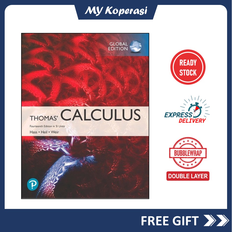 Thomas calculus 14th edition in si unit shopee malaysia