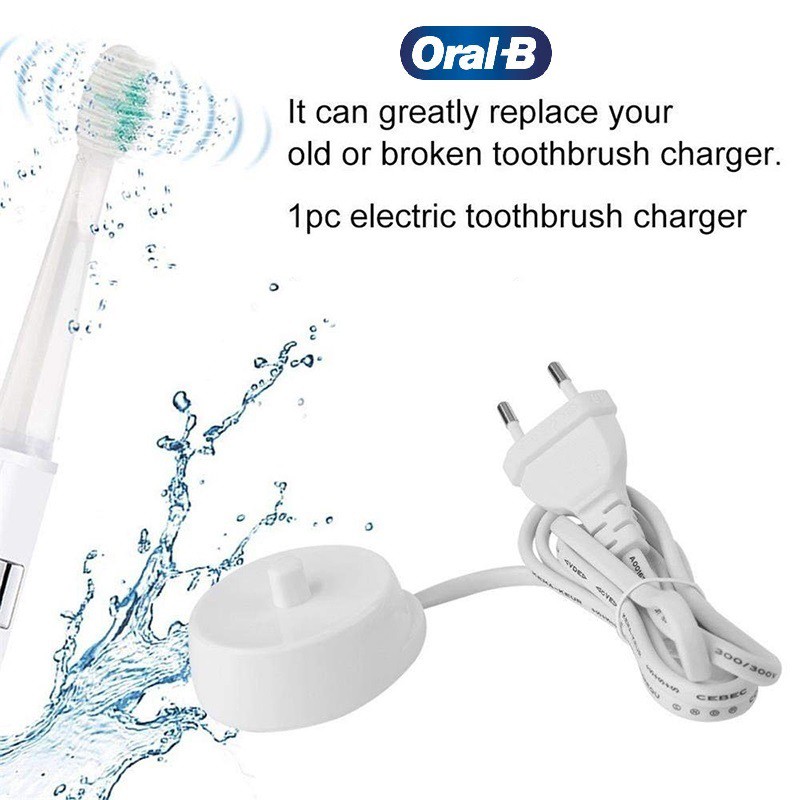 ORIGINAL Electric Toothbrush Charger fits for Braun OralB Shopee