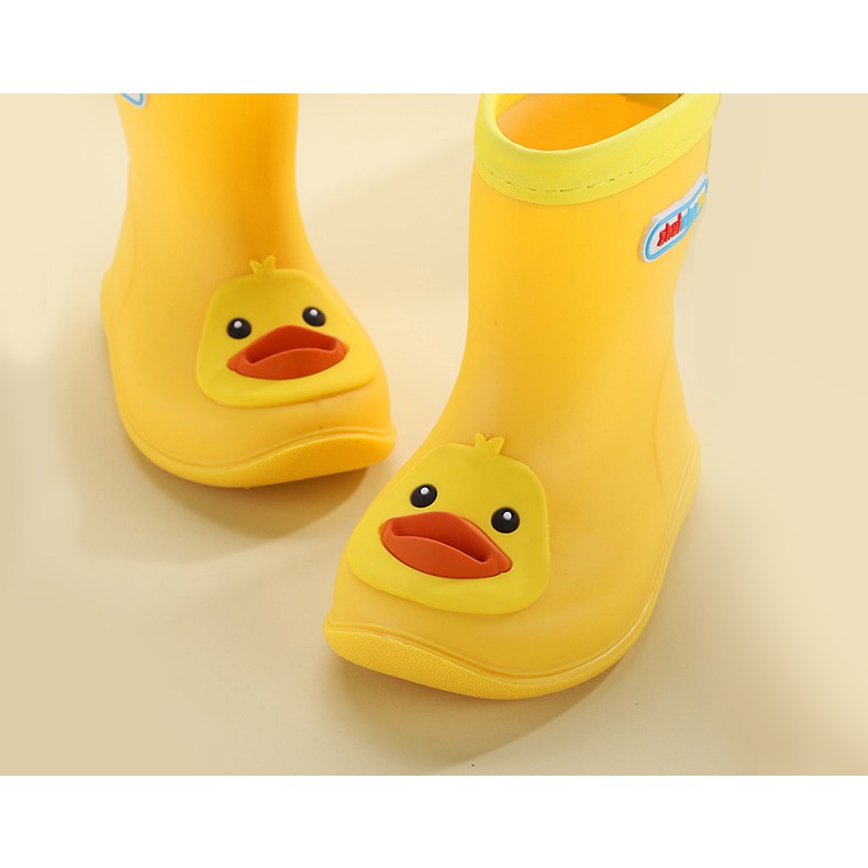 rubber duck rain boots