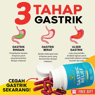 Ubat Gastrik , Panas Perut , Muntah , Kembung , Mungurangkan Asid