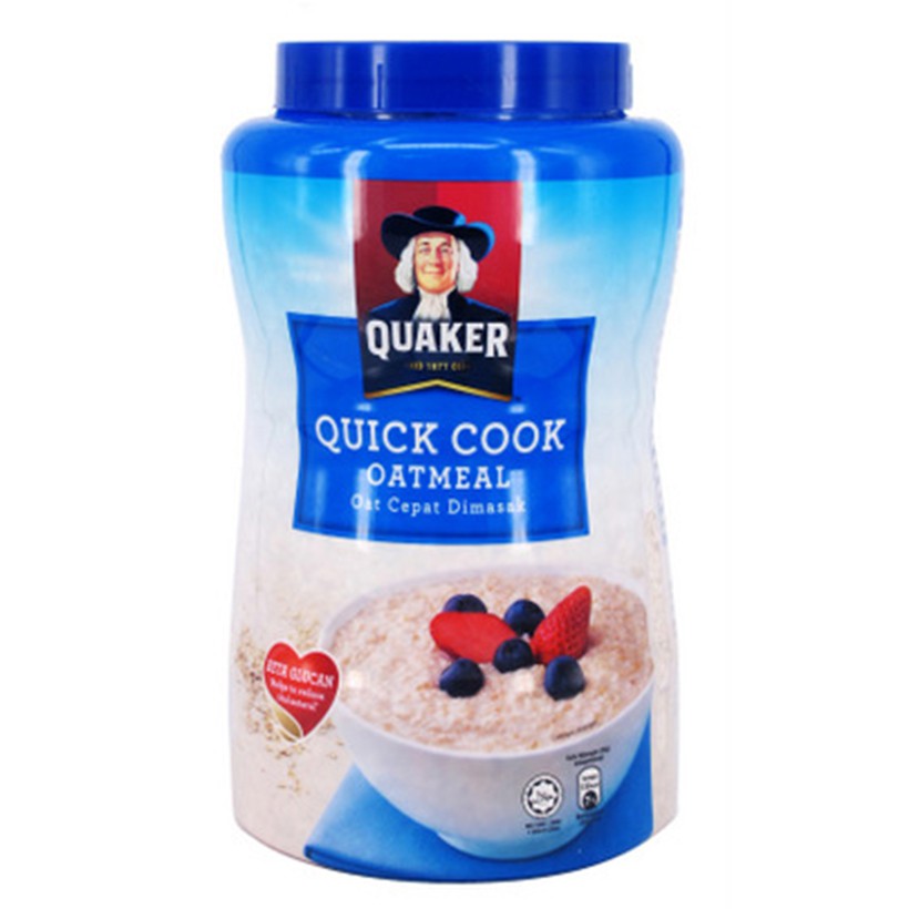 Quaker Quick Cook Oatmeal (1kg) | Shopee Malaysia