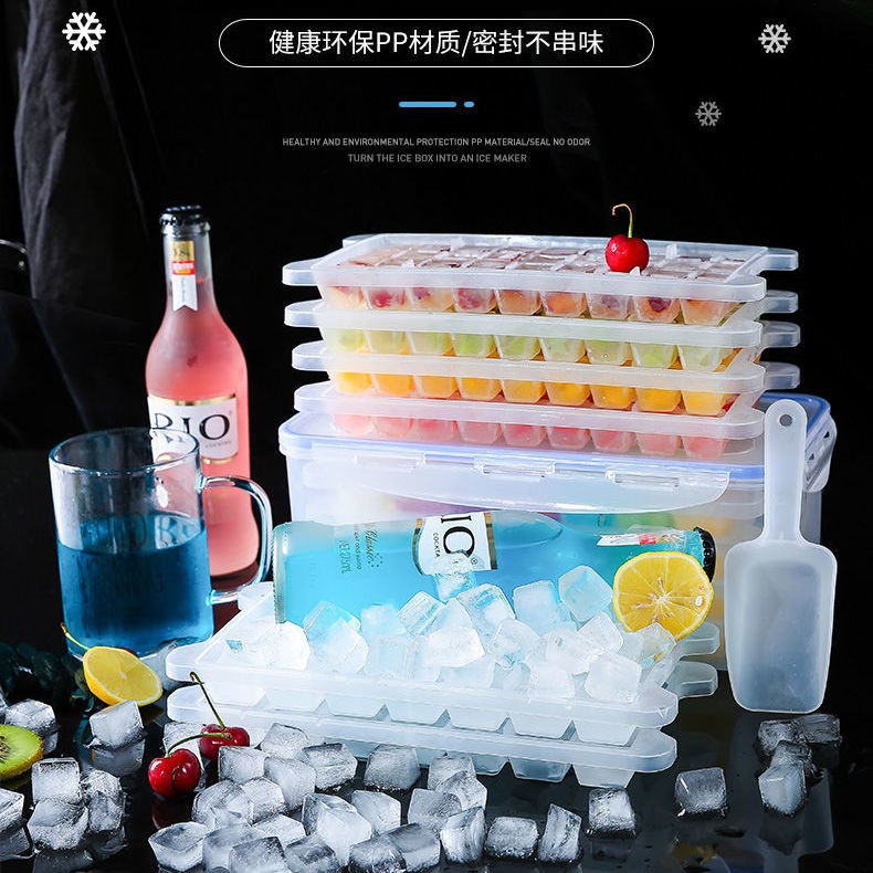 Ice Tray Quick Freezer Frozen Ice Cube Mold Ice Box Household Ice Artifact Homemade Creative Ice Pac冰格速冻器冻冰块模具制冰盒家用制冰神器自制创意冰袋套装盒wangchao5 My6 18 Shopee Malaysia