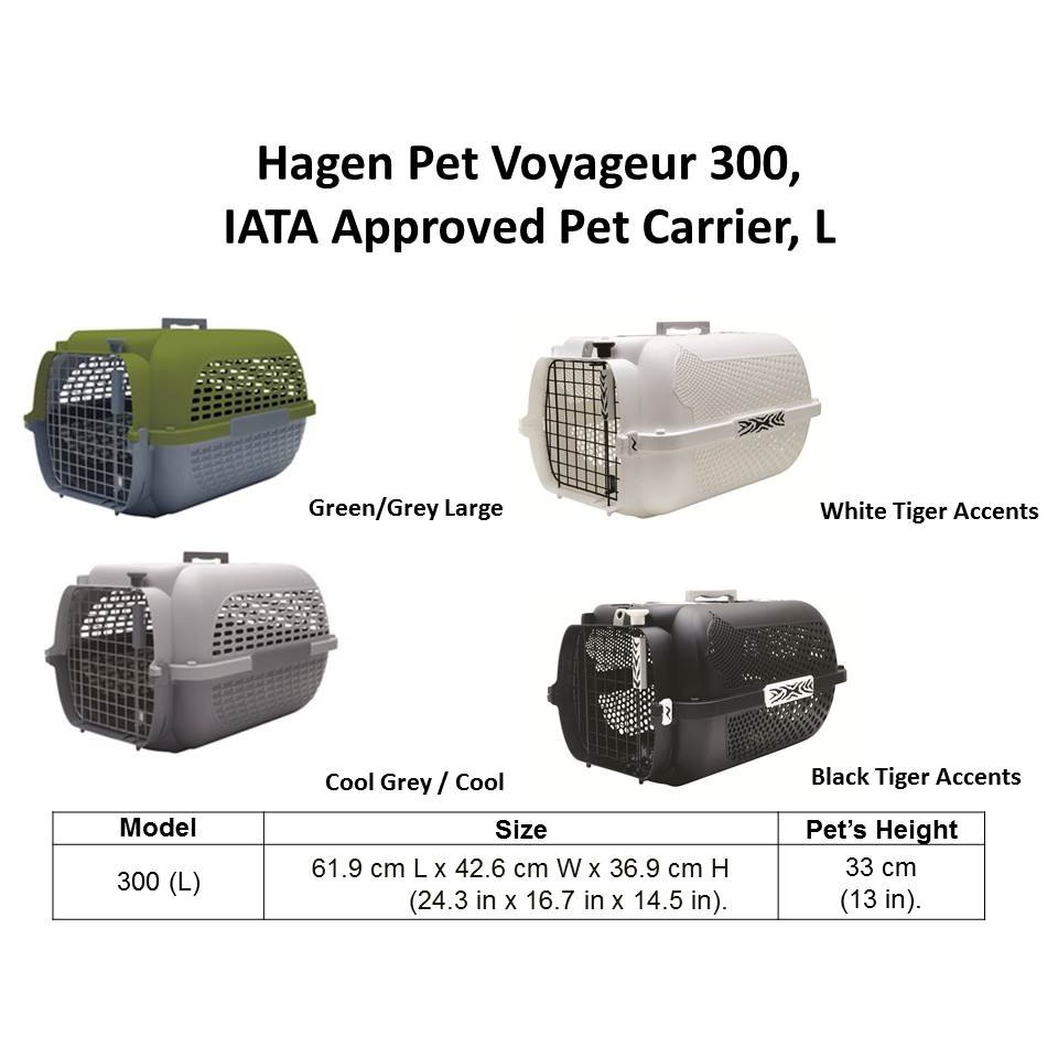 Pet Pet Supplies Hagen Pet Voyageur 300, IATA Approved Pet Carrier, Pet