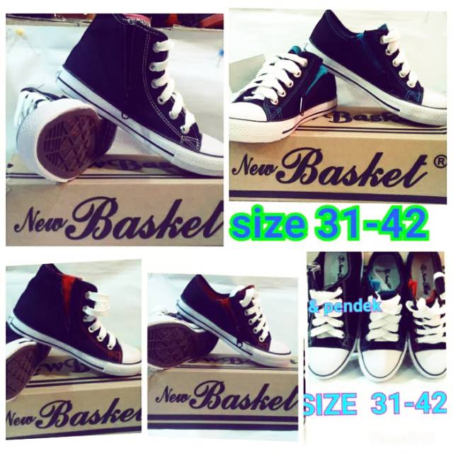 New Basketball Shoes Zippers Low / High Shopee Malaysia