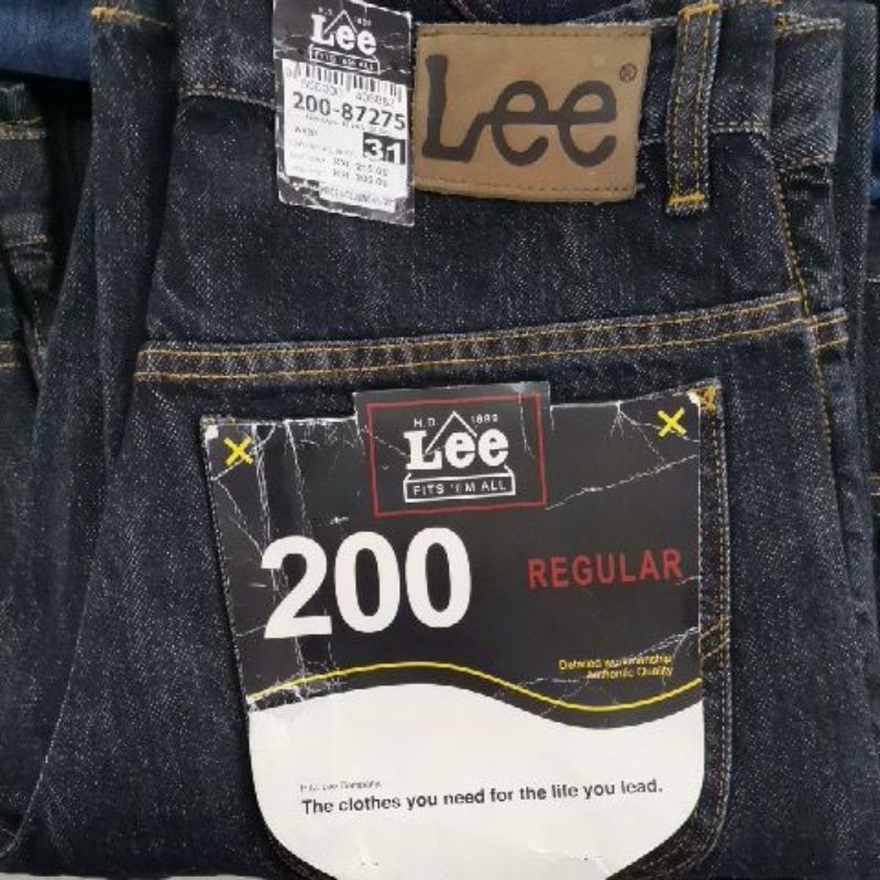 lee original jeans