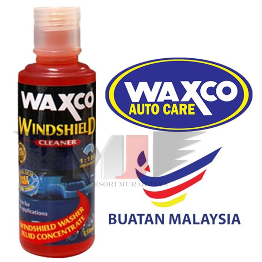 100% ori Waxco Windshield Cleaner (Red) - 150ML