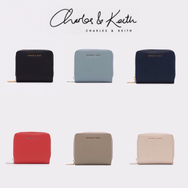 charles & keith zipped pouch