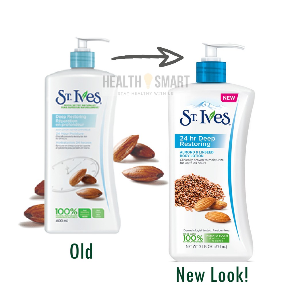 st ives 24 hour deep restoring lotion