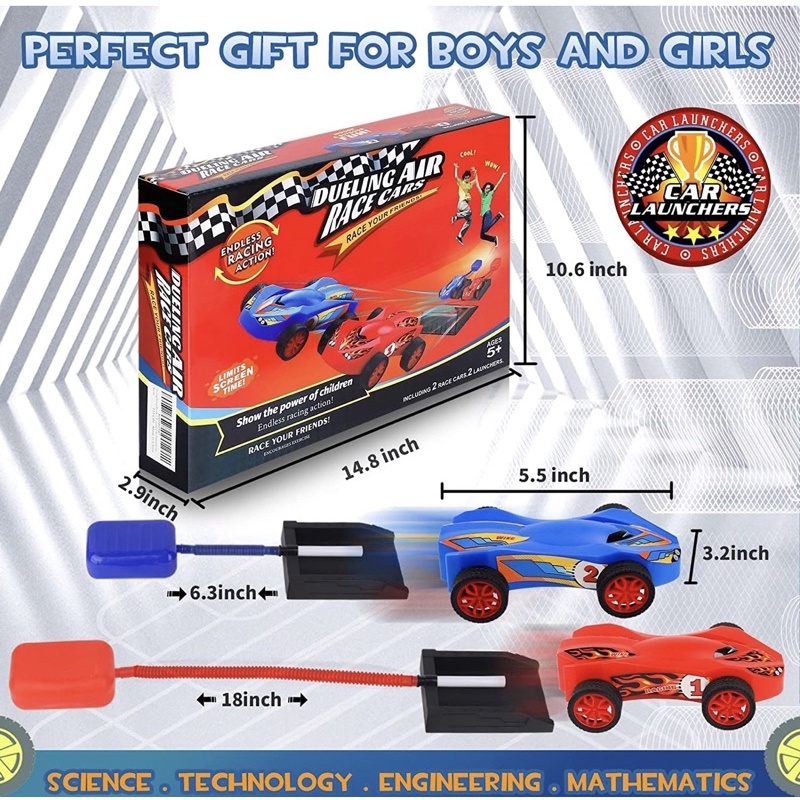 Pedal catapult launcher toy rocket car kids outdoor and indoor play