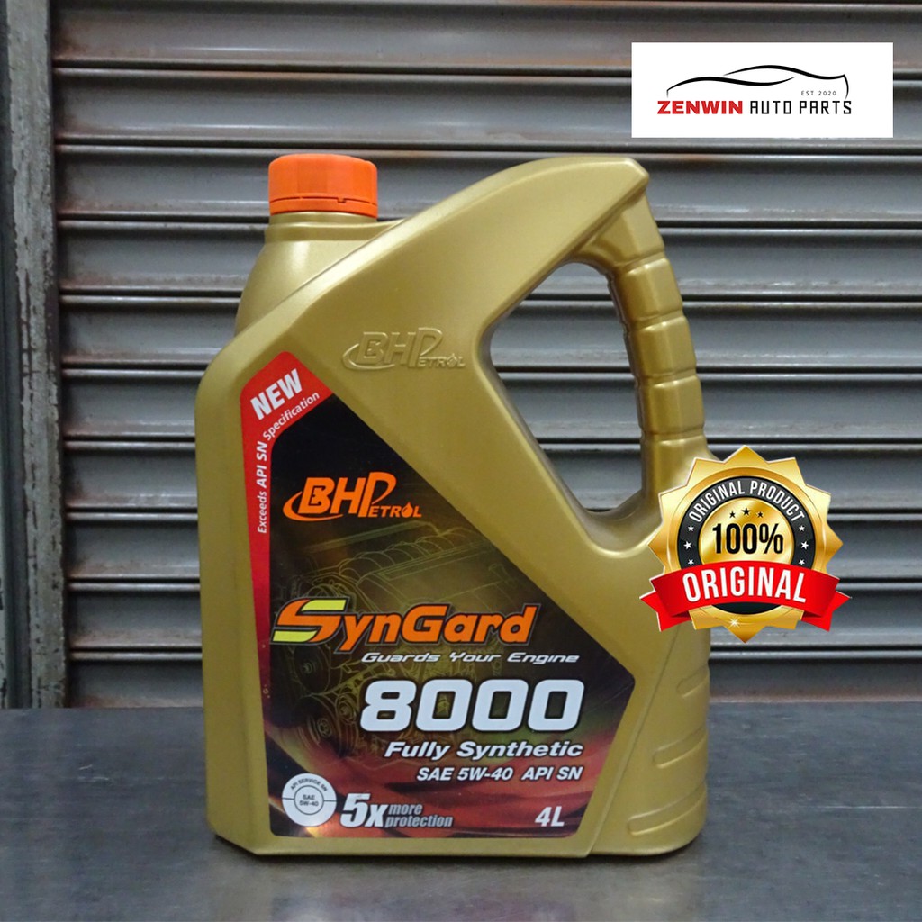Bhp Syngard Lvis10w30 Premium Multigrade Engine Oil 4l Lazada
