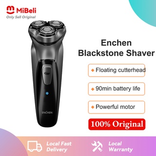 Enchen Electric Shaver BlackStone 3D Portable Silvery Men's Shaving Removable C Type USB Rechargeable Beard Machine