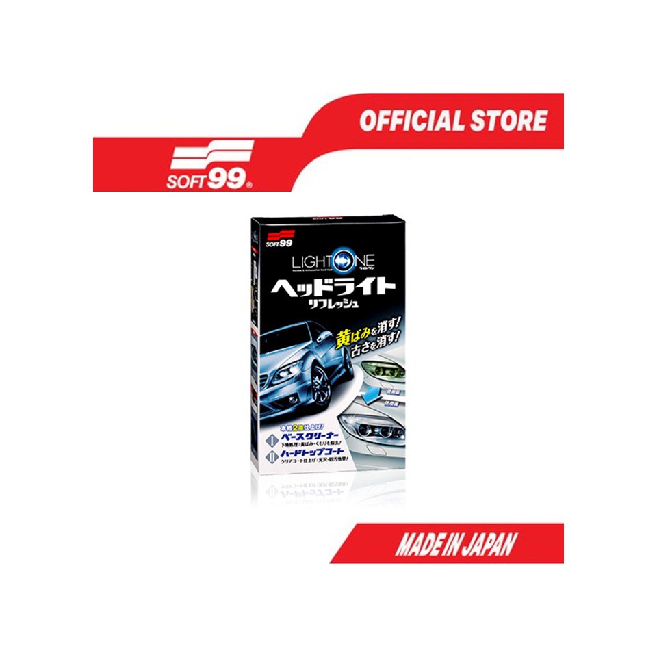 Soft99 Light One Headlight Cleaner (50ml + 8ml) Shopee Malaysia