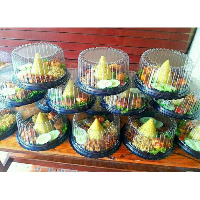 Contents 10pcs Ct20 Regular Mica Tumpeng Mini D20 Without Bulkhead Mika Cake Tart Tumpeng Box Mika Bolu Round Shopee Malaysia