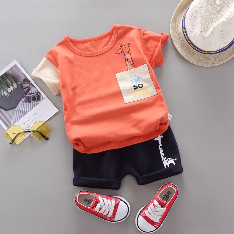 giraffe baby clothes boy