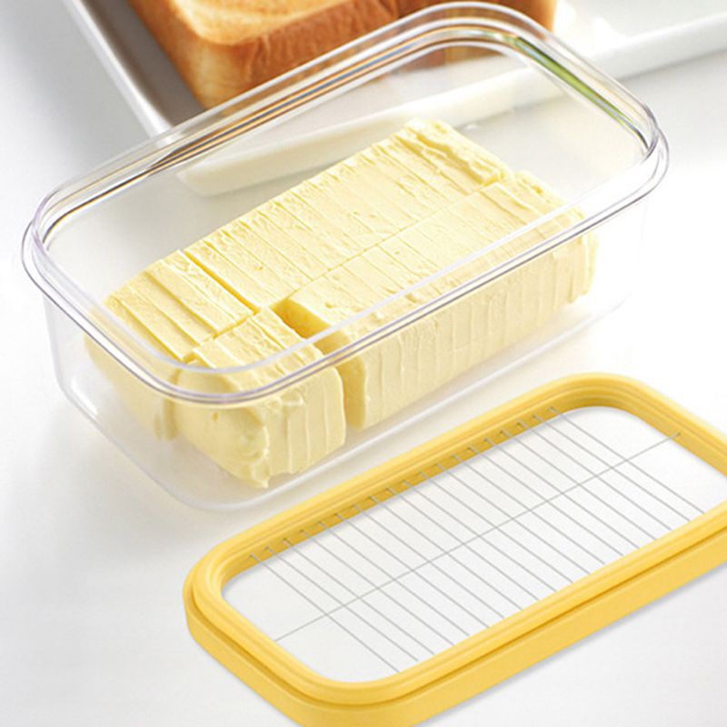 ✿Butter Slicer Cutter Stainless Steel Slicer Bread Cake Cheese Storage Container Multifunction Kitchen Accessories