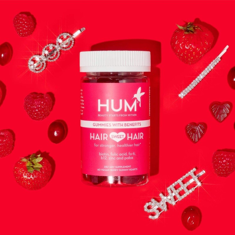 Ready Stock 🇺🇸| HUM Nutrition Hair Sweet Hair Growth - Vegan Gummies 60 |  Shopee Malaysia