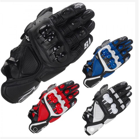 Alpinestars Gp S1 Leather Gloves Motorcycles Racing Riding Equipment Waterproof Shopee Malaysia