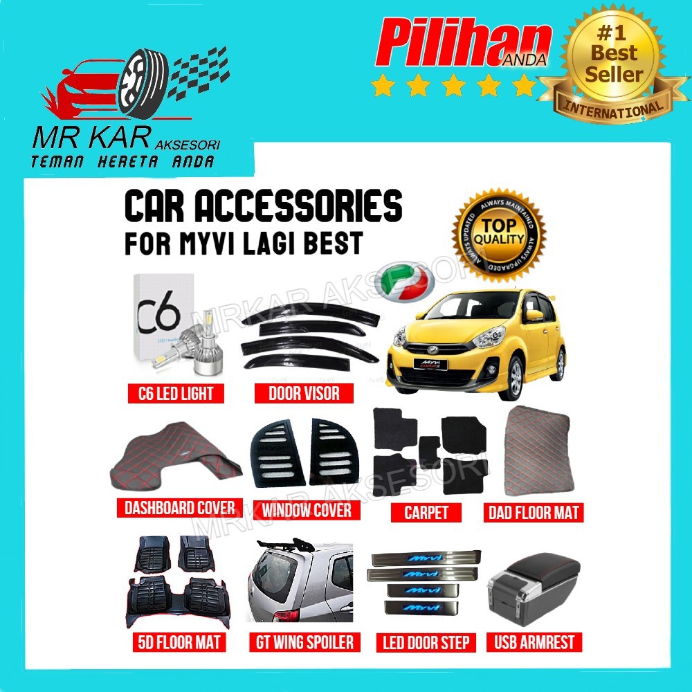 myvi lagi best accessories