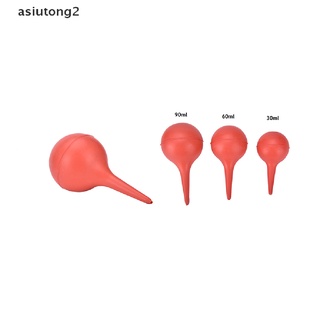 [asiutong2] 30/60/90 Laboratory Tool Rubber Suction Ear Washing Syringe Squeeze Bulb [new]