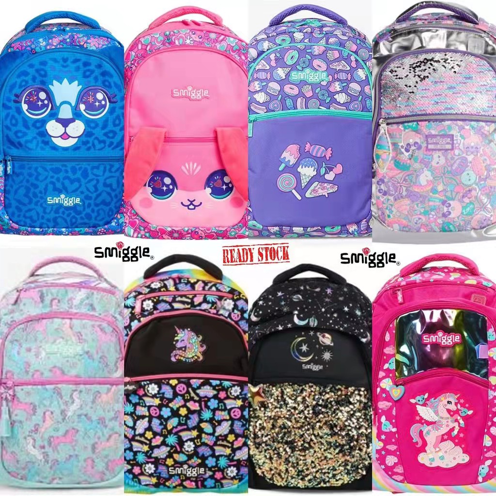 Smiggle Panda With Wings Pink Backpack | vlr.eng.br