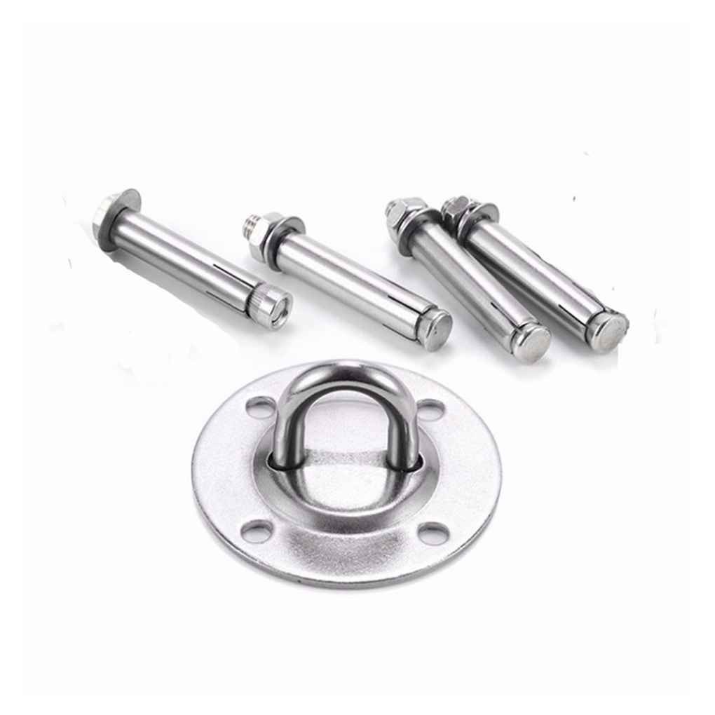 Stainless Steel U Ceiling Anchor Yoga Hammock Wall Mount Anchor Hooks Aerial Cei Fine