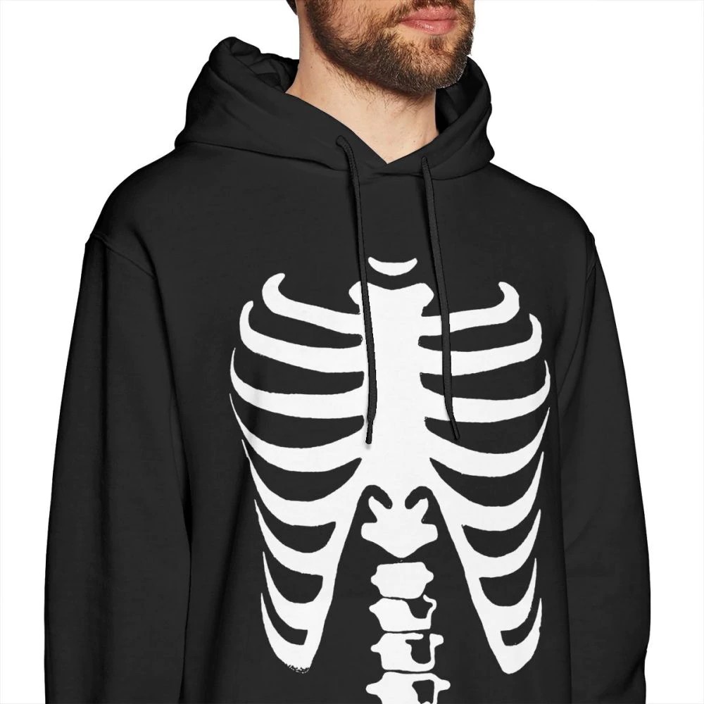 mens skeleton hoodie