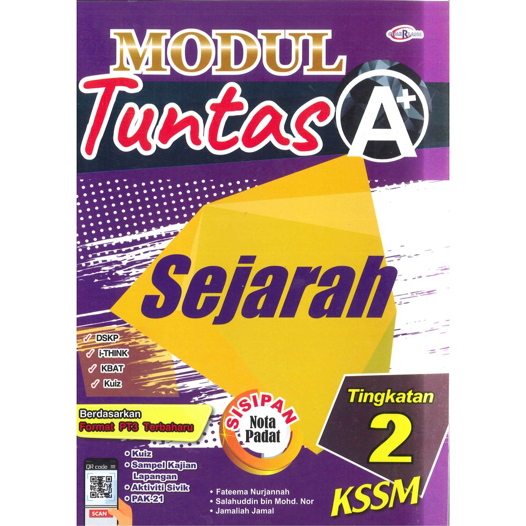 Modul Tuntas A Sejarah Tingkatan 2 Kssm Shopee Malaysia