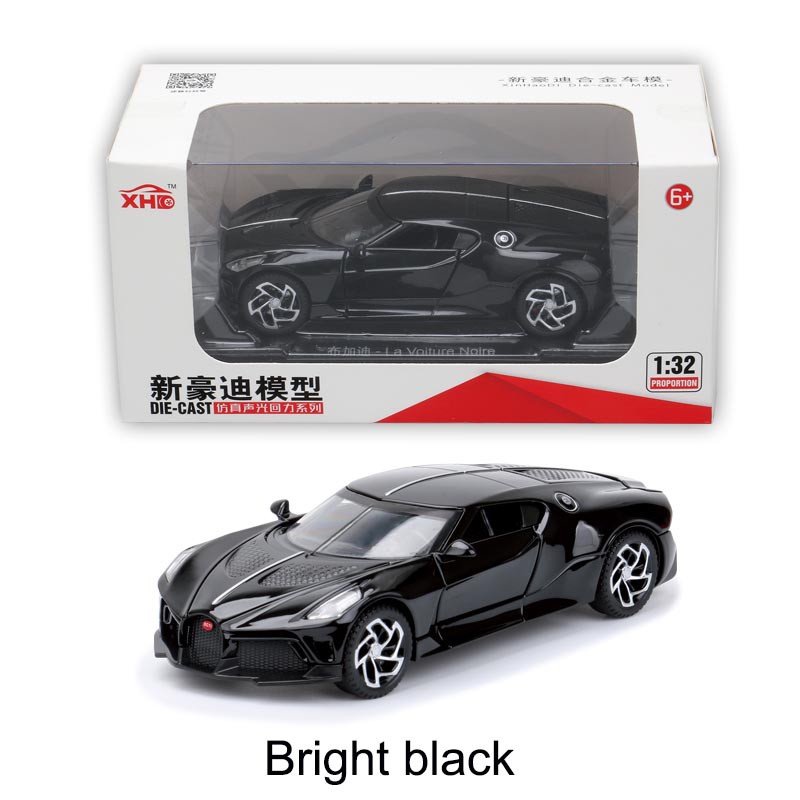 bugatti la voiture noire diecast