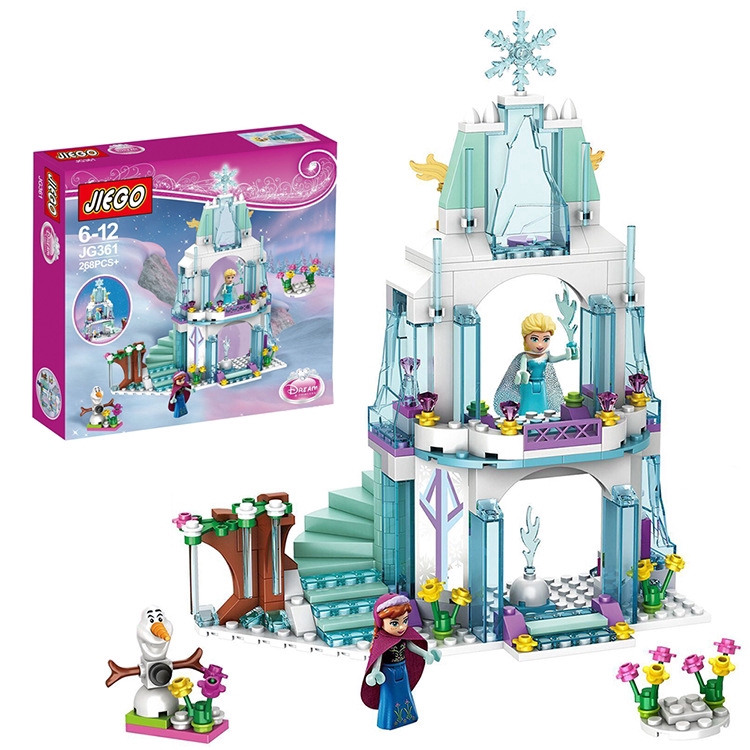 frozen toy castle