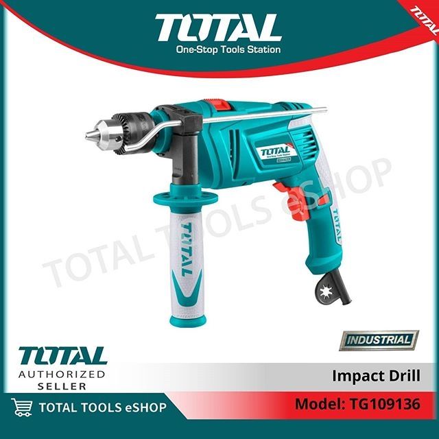 TOTAL Impact Drill 850W TG109136 | Shopee Malaysia
