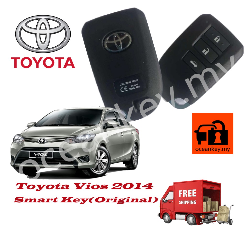 Toyota Vios Smart Key Remote Keyless Entry(Original) Shopee Malaysia