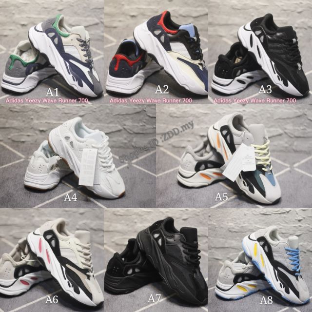 yeezy 700 all colours