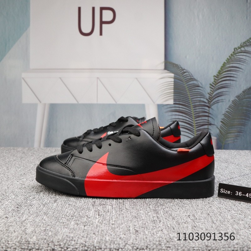 blazer low off white