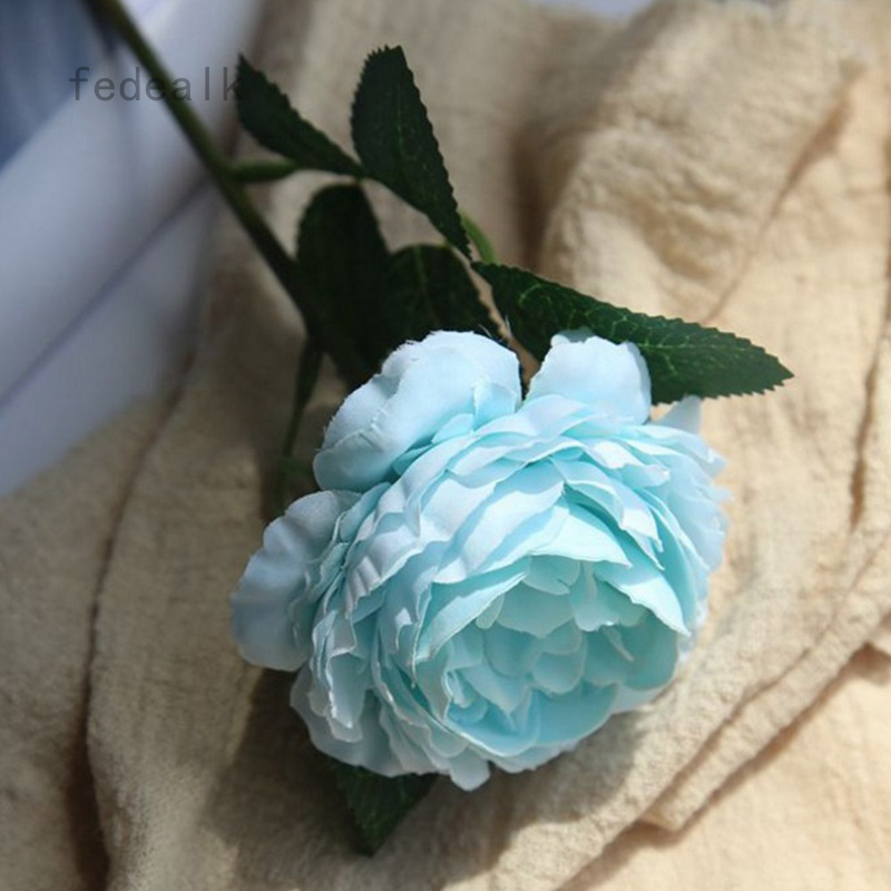 tiffany blue silk flowers