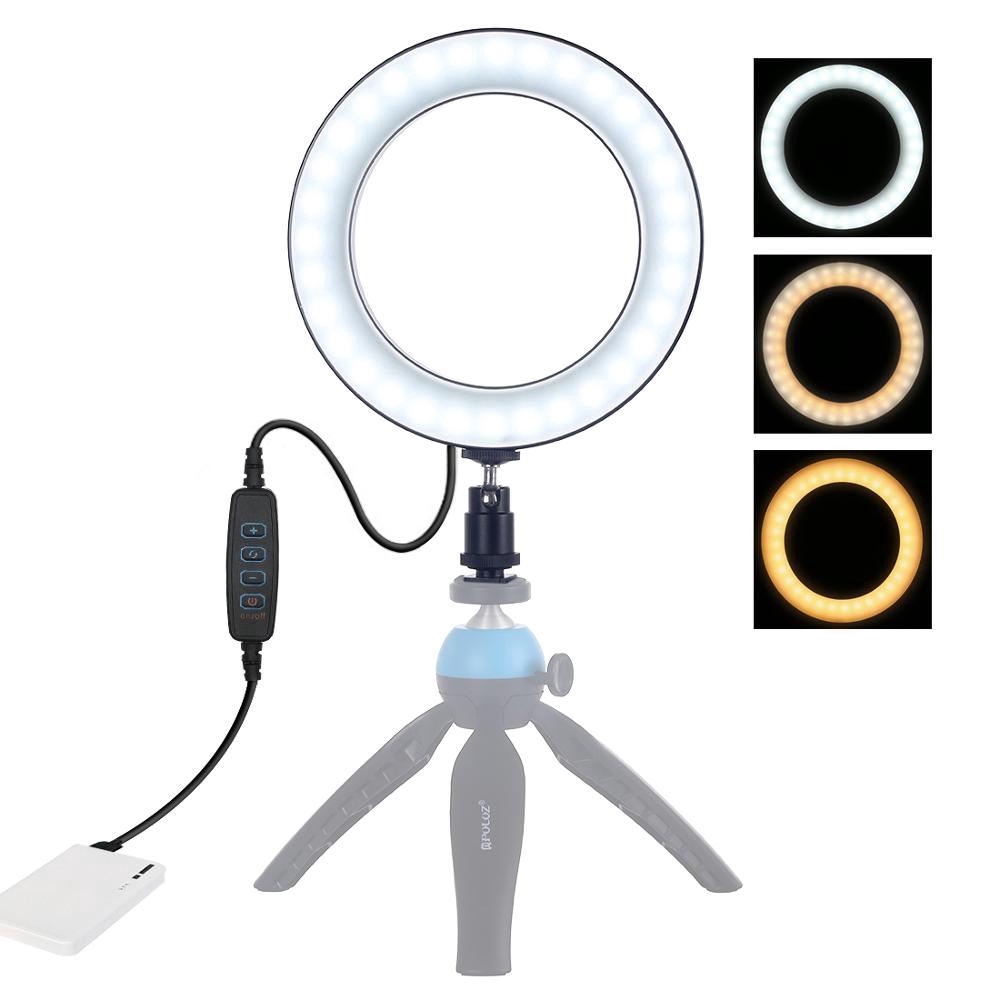 PULUZ 4.6-inch/6.2-inch USB LED Ring Light