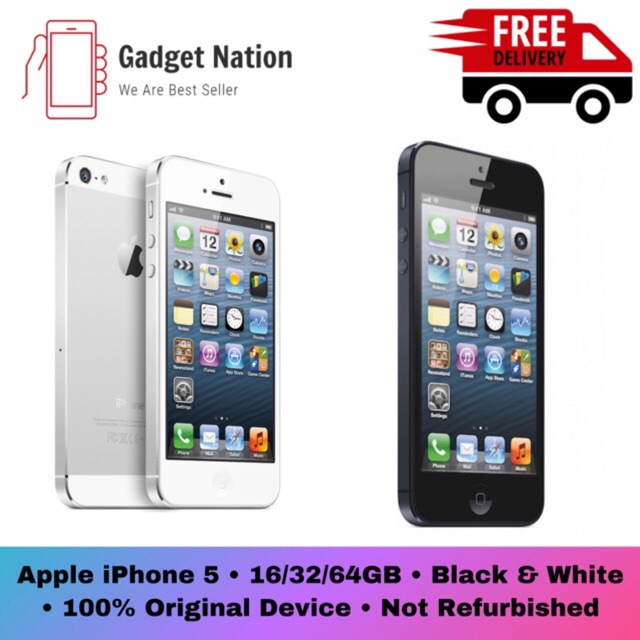 Refurbished Apple Iphone 5 32 Gb Hitam Grade A - Gallery 