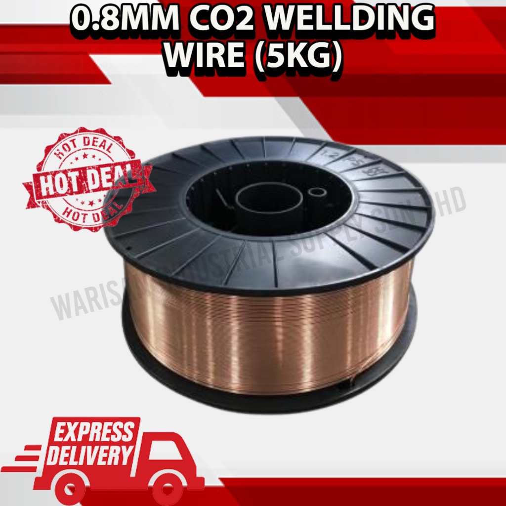 CO2 MIG WELDING WIRE 0.8mm 5KG | Shopee Malaysia