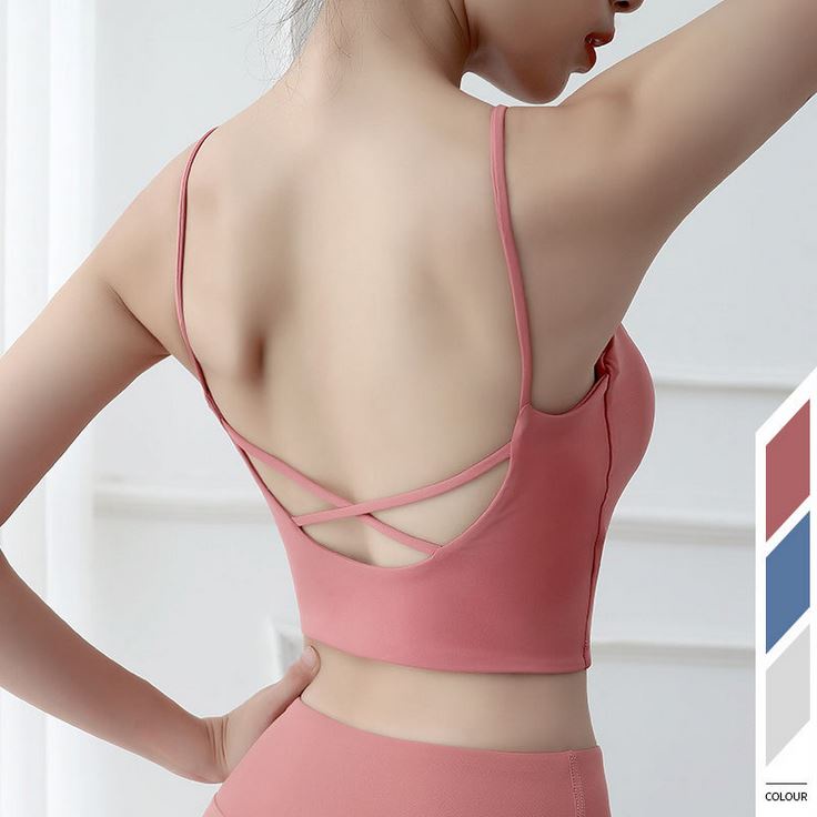 Women sexy Sports Bras For Fitness Yoga Running Jogging Gym Wear Stretch Padded Sport Top Seamless Athletic shock-proof