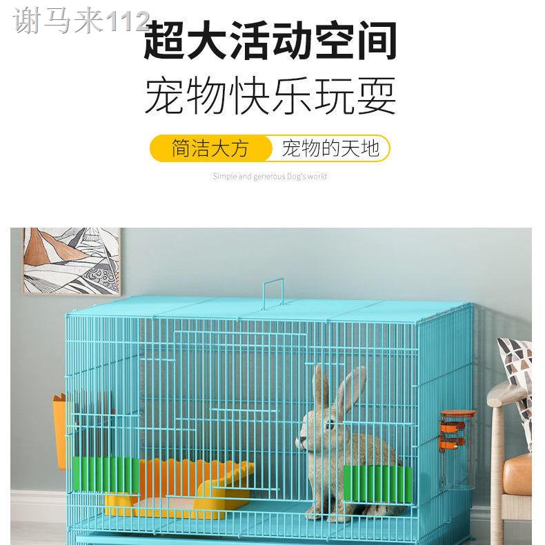 Hiasan Kandang Arnab Kandang Arnab Kandang Makan Isi Rumah Besar Produk Khas Guinea Pig Indoor Sarang Baru Villa Pembu