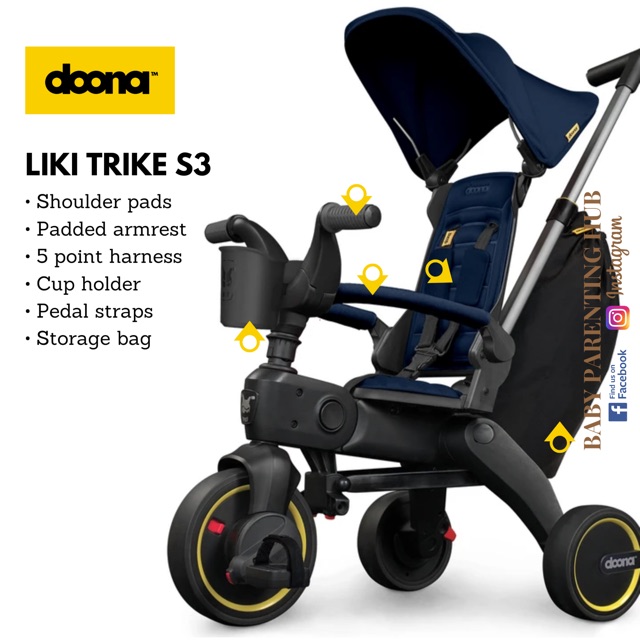 liki trike s3 flame red