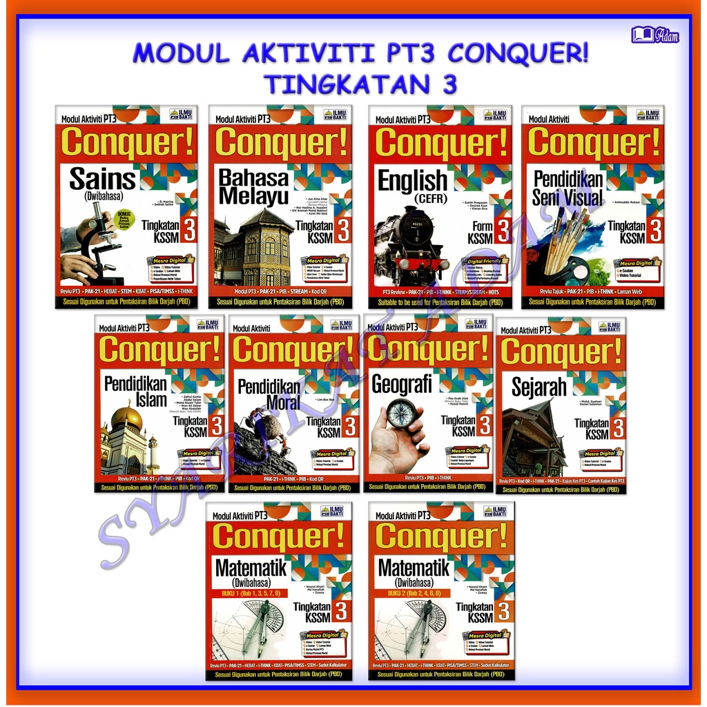 Adm Buku Latihan Pt Modul Aktiviti Pt Conquer Tingkatan