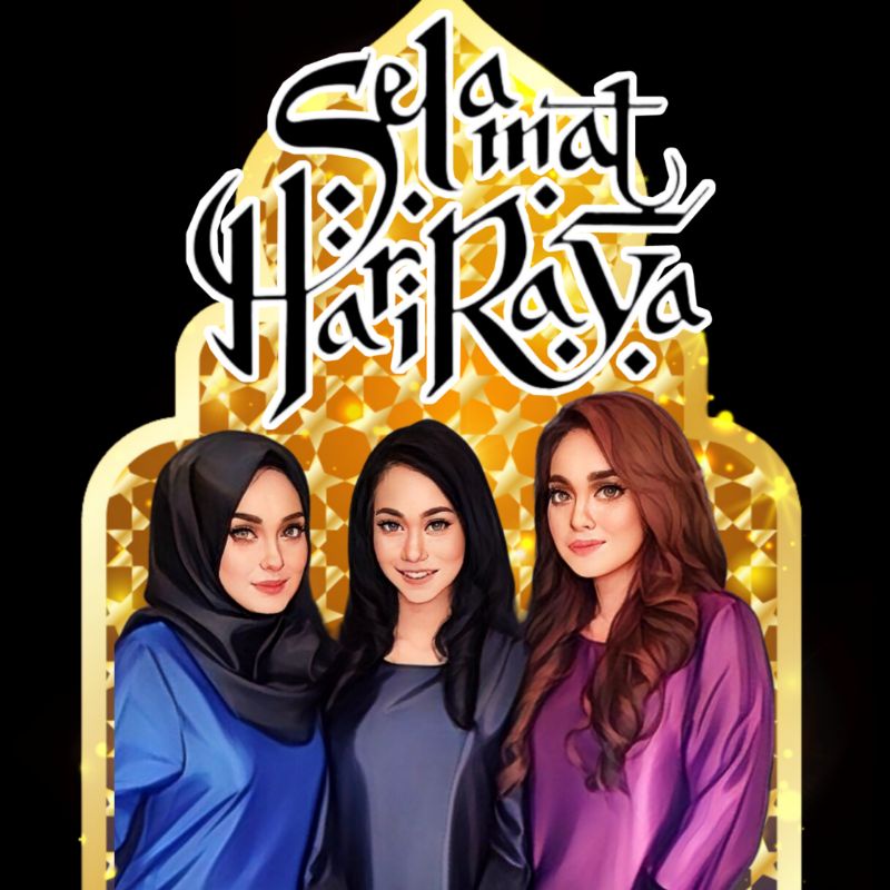 TEMPLATE PUASA RAYA Animated Sticker Whatsapp | Sticker WA Gambar